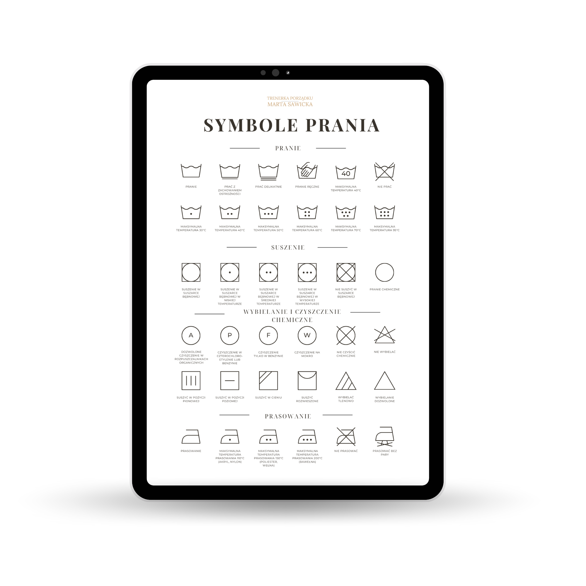 Tablice do PRALNI — pdf do wydruku - obrazek 2