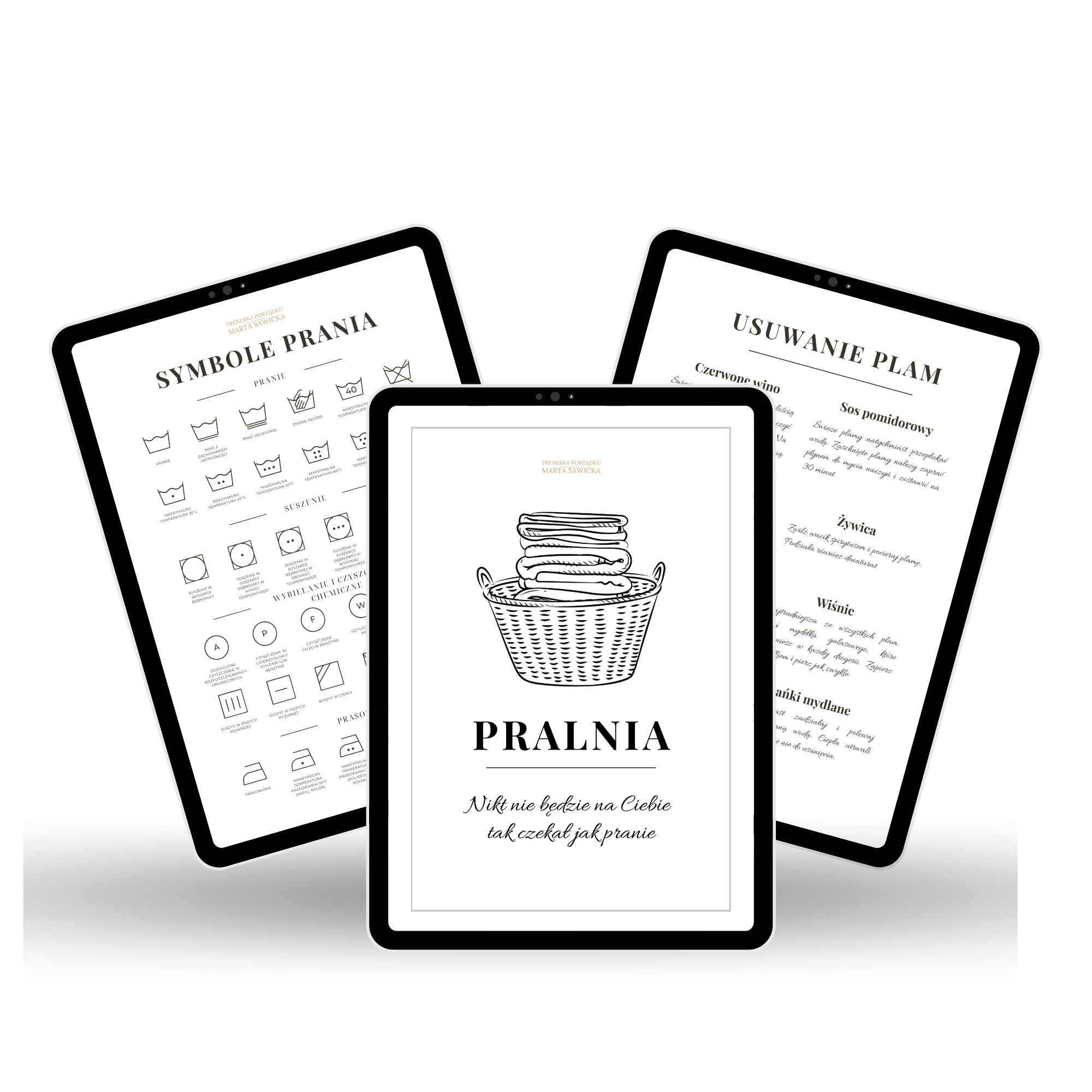 Tablice do PRALNI — pdf do wydruku